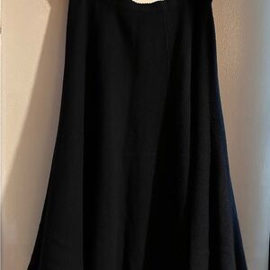 Ralph Lauren Classic 100% Lambs Wool Black Skirt